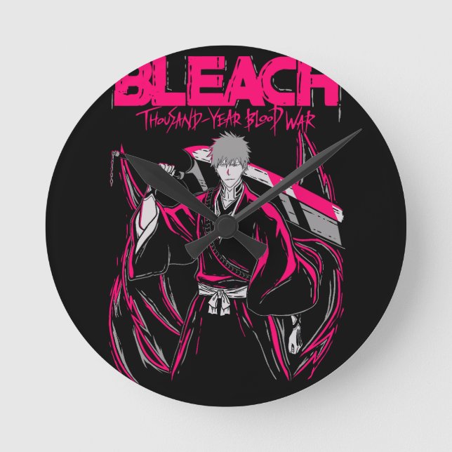 Bleach kids round clock (Front)