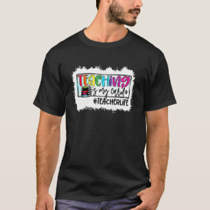 Bleach Teaching Is My Cardio Back To School Teache T-Shirt