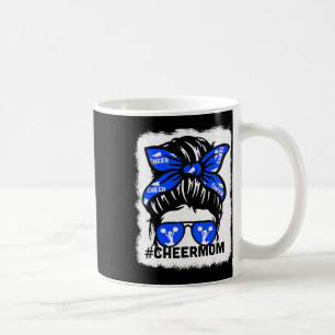 Bleached Cheer Mother Mama Parent Cheerleading Mom Coffee Mug