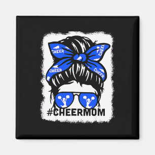 Bleached Cheer Mother Mama Parent Cheerleading Mom Magnet