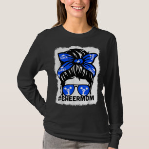 Bleached Cheer Mother Mama Parent Cheerleading Mum T-Shirt