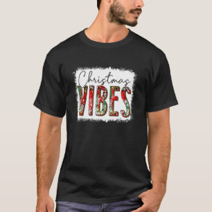 Bleached Christmas Vibes Family Matching Christmas T-Shirt