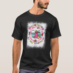 Bleached Gardening Is My Therapy Floral Plant Gar T-Shirt