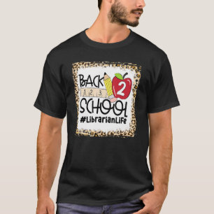 Bleached Librarian Back To School  Librarian Life  T-Shirt