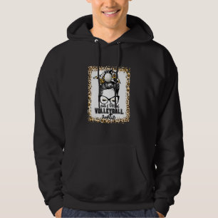 Bleached Loud & Proud Volleyball Auntie Life Game Hoodie