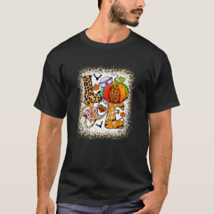 Bleached Love Nurse Life RN Registered Fall Thanks T-Shirt