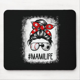 Bleached Mami Life Soccer Messy Bun Bysebyll Game Mouse Pad