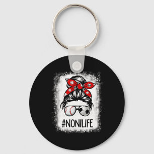 Bleached Noni Life Soccer Messy Bun Bysebyll Game Key Ring