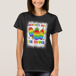 Bleached School's Out For Summer Poppin Last Day O T-Shirt