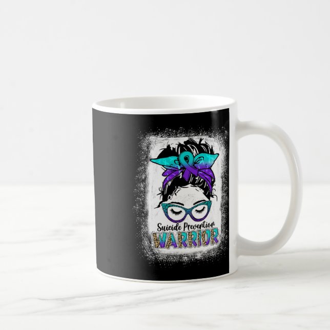 Bleached Suicide Prevention Awareness Week Messy B Coffee Mug (Right)