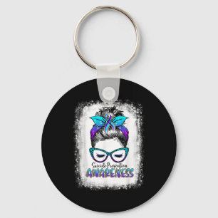 Bleached Suicide Prevention Awareness Week Messy B Key Ring