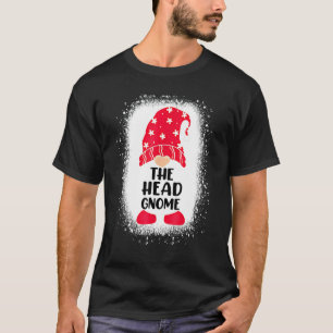 Bleached The Head Gnome Matching Family Christmas T-Shirt