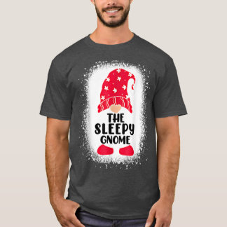 Bleached The Sleepy Gnome Matching Family Christma T-Shirt