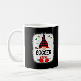 Bleached The Soccer Gnome Matching Family Christma Coffee Mug