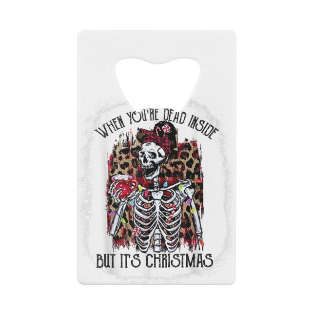 Bleached When You're Dead Inside But It's Christma (Front)