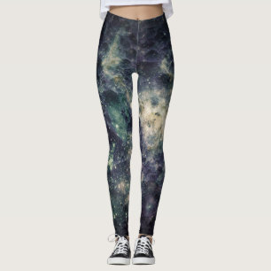 Bleak Galaxy Space Rock Cool Fashion Leggings