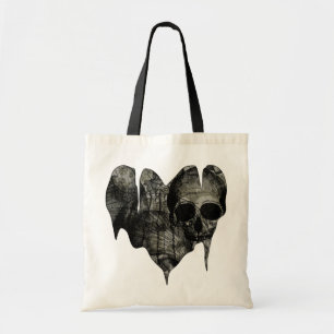 Bleak Heart Gothic Valentine Tote Bag