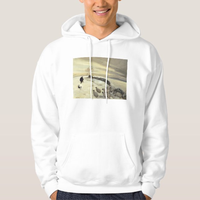 Bleak winter day hoodie (Front)