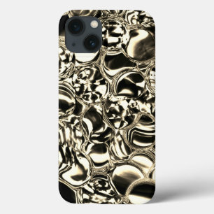 Blebs of gold or bubbles of glass brightness? iPhone 13 case