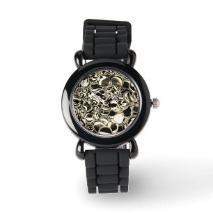 Blebs of gold or bubbles of glass brightness? watch