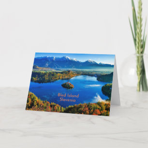 Bled Island, Slovenia Card