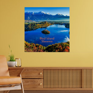 Bled Island, Slovenia Poster