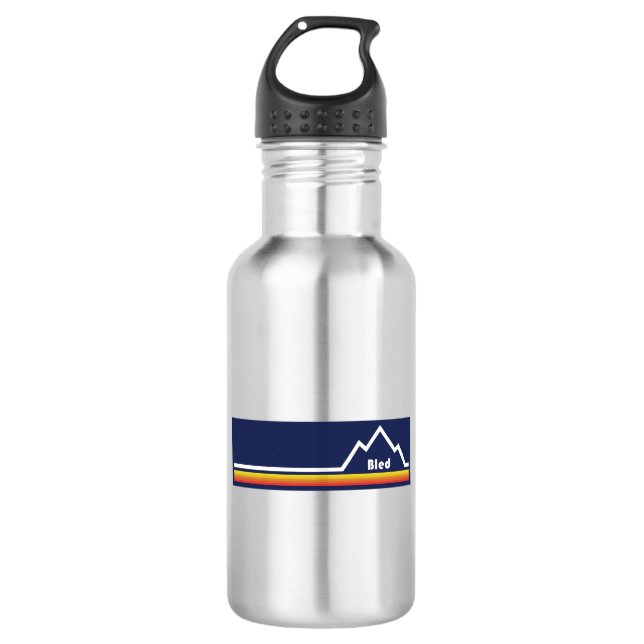 Bled, Slovenia 532 Ml Water Bottle (Front)