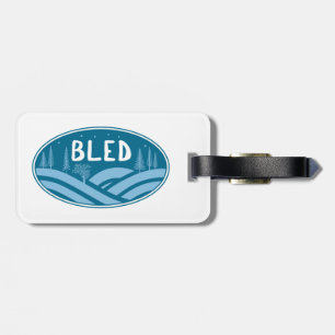 Bled Slovenia Outdoors Luggage Tag