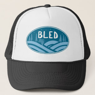 Bled Slovenia Outdoors Trucker Hat