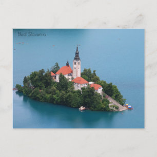 Bled Slovenia Postcard