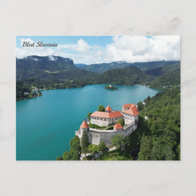 Bled Slovenia Postcard (Front)