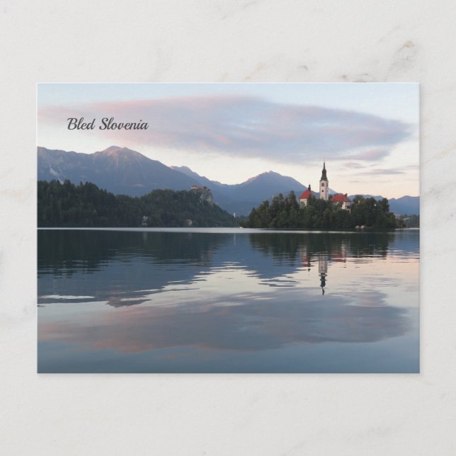 Bled Slovenia Postcard (Front)