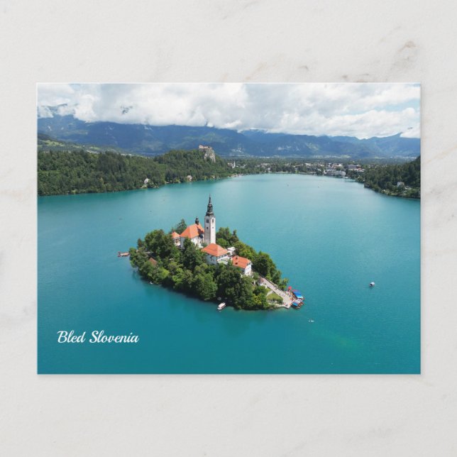 Bled Slovenia Postcard (Front)