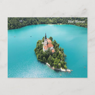 Bled Slovenia Postcard