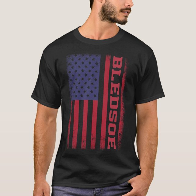 BLEDSOE American Flag T-Shirt (Front)