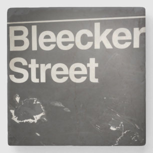 Bleecker Street, Greenwich Village, Manhattan NYC Stone Coaster