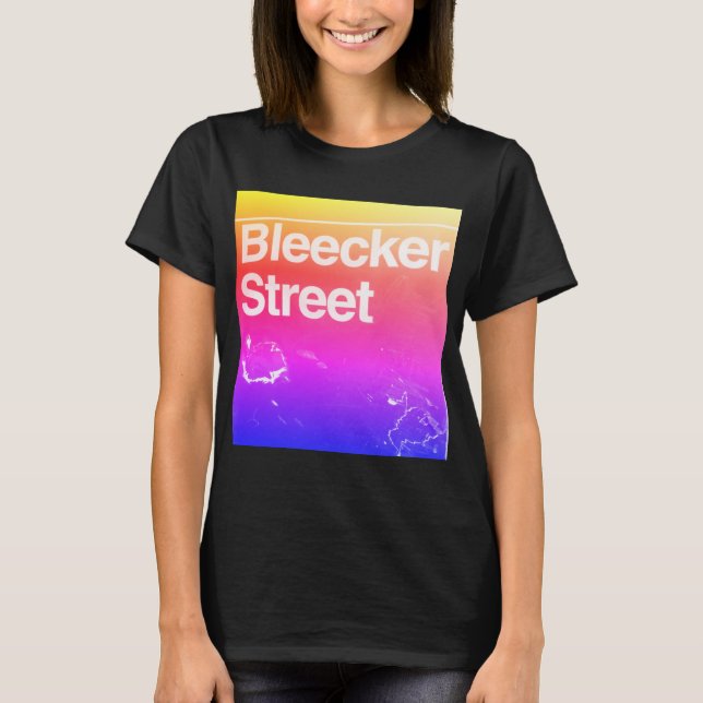 Bleecker Street, Greenwich Village, Manhattan NYC  T-Shirt (Front)