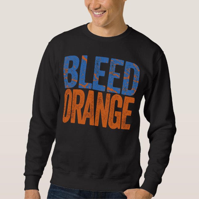 Bleed Orange Sweatshirt (Front)