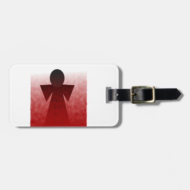 Bleeding Angel Custom Luggage Tag (Front Horizontal)