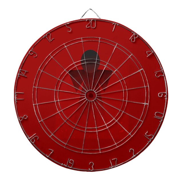 Bleeding Angel Dart Board (Front)