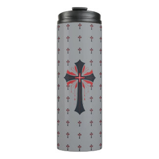 Bleeding Cross  Thermal Tumbler