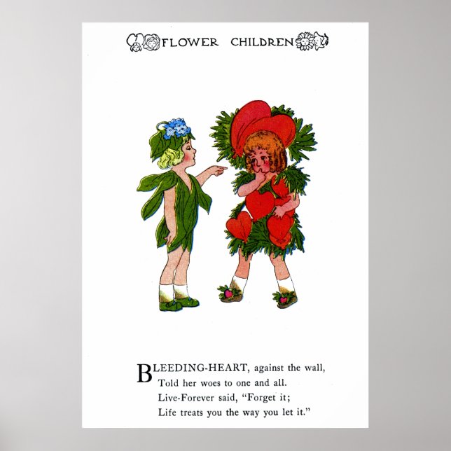 Bleeding-Heart and Live-Forever Poster (Front)