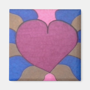Bleeding Heart Art Magnet