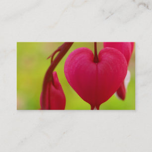 Bleeding Heart Business Cards (Landscape)