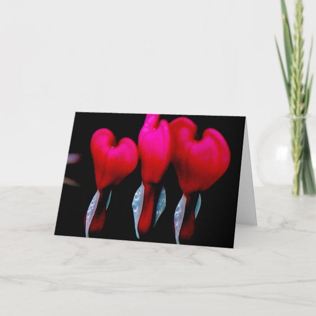 Bleeding Heart Card (Front)