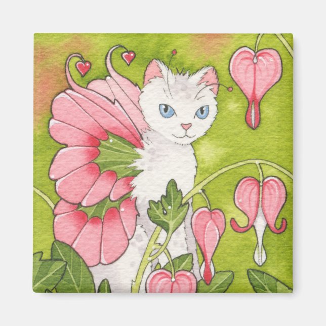 Bleeding heart catterfly magnet (Front)