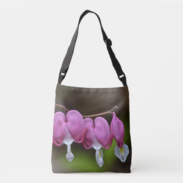 Bleeding Heart Crossbody Bag (Back)