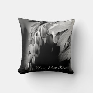Bleeding Heart Flowers Personalised Cushion