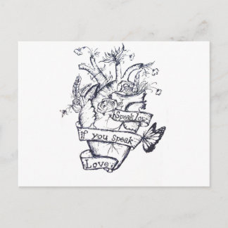 Bleeding Heart Postcard