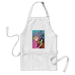 Bleeding Heart Standard Apron